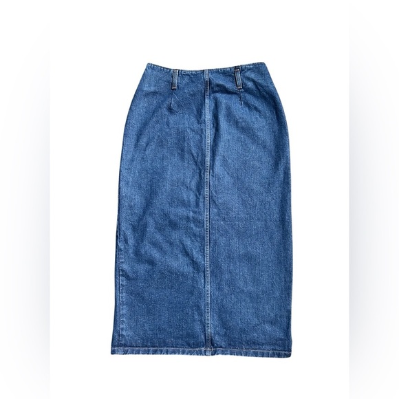 Vivaldi Dresses & Skirts - Vivaldi Vintage Midi Pencil Denim Skirt size 8 excellent condition